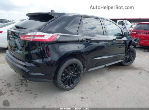 2FMPK3J90MBA13936 2021 FORD EDGE Black Задня права чверть