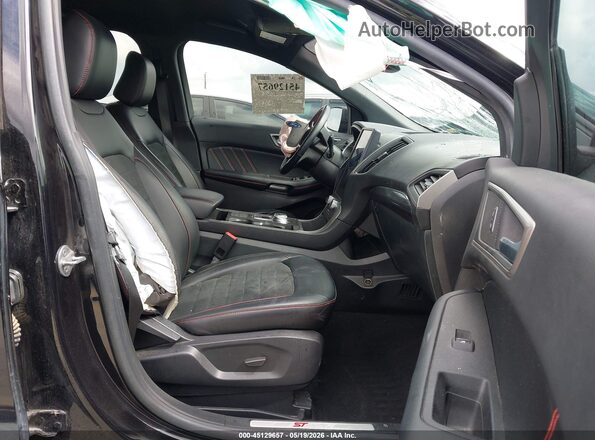 2FMPK3J90MBA13936 2021 FORD EDGE Black Вид салону спереду