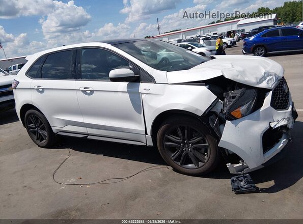 2FMPK3J90MBA57094 2021 FORD EDGE Белый Вид задней части салона