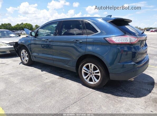 2FMPK3J91GBC49743 2016 FORD EDGE Синий Задняя левая четверть
