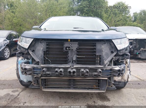 2FMPK3J92HBC28479 2017 FORD EDGE Blue 