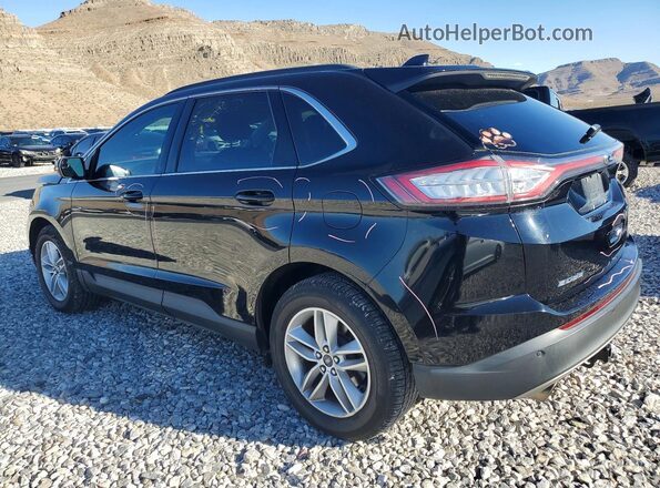 2FMPK3J92JBB04573 2018 FORD EDGE Black Tył lewy