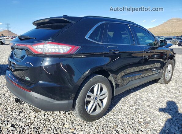 2FMPK3J92JBB04573 2018 FORD EDGE Black Tył prawy