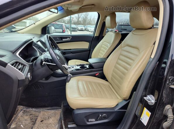 2FMPK3J92JBC27788 2018 FORD EDGE Black Vista interior delantera