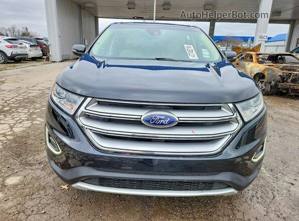 2FMPK3J92JBC27788 2018 FORD EDGE Black Vista frontal