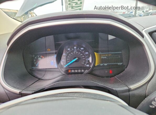 2FMPK3J92JBC27788 2018 FORD EDGE Black Vista del cuadro de instrumentos