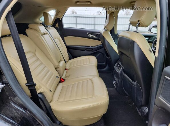 2FMPK3J92JBC27788 2018 FORD EDGE Black Vista interior trasera