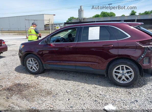 2FMPK3J92MBA08544 2021 FORD EDGE Темно-бордовый 