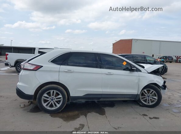 2FMPK3J93GBB09435 2016 FORD EDGE White Widok wnętrza 360 stopni