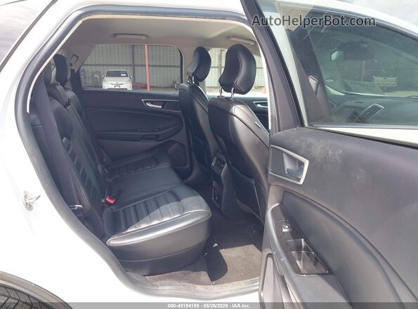 2FMPK3J93KBB56831 2019 FORD EDGE White Vista de la etiqueta del VIN