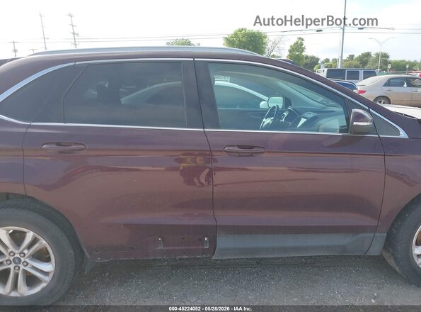 2FMPK3J93LBA73983 2020 FORD EDGE Maroon სალონის 360-გრადუსიანი ხედი