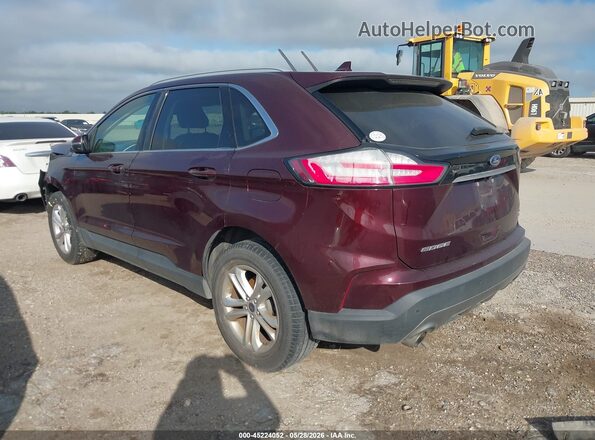 2FMPK3J93LBA73983 2020 FORD EDGE Maroon უკანა მარცხენა
