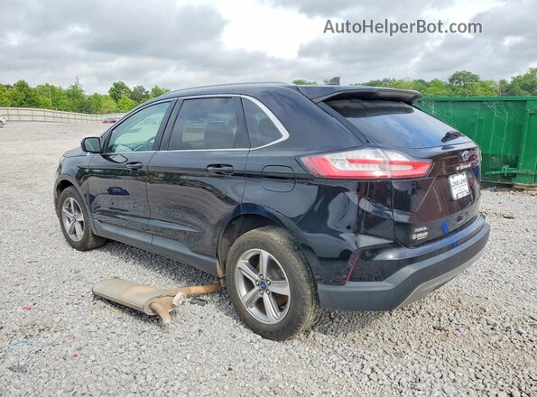 2FMPK3J93MBA27314 2021 FORD EDGE Черный Задняя левая четверть