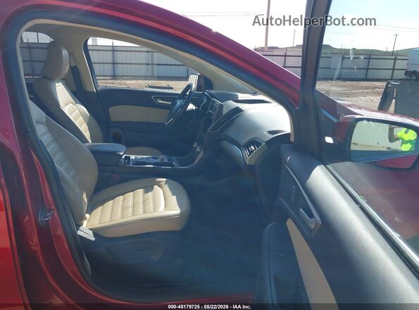 2FMPK3J93MBA62824 2021 FORD EDGE Red Вид салону спереду