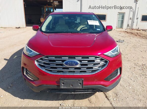 2FMPK3J93MBA62824 2021 FORD EDGE Red Вид щитка приладів