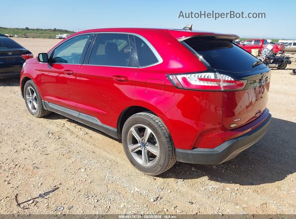 2FMPK3J93MBA62824 2021 FORD EDGE Red Задня ліва чверть