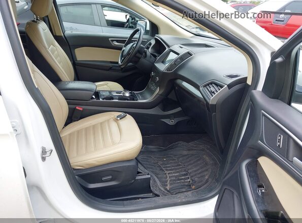 2FMPK3J94LBA74155 2020 FORD EDGE White წინა სალონის ხედი
