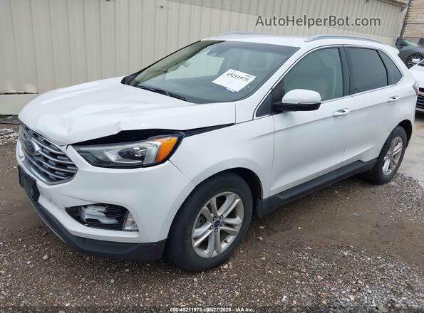 2FMPK3J94LBA74155 2020 FORD EDGE White წინა მარცხენა ხედი სამი მეოთხედიდან