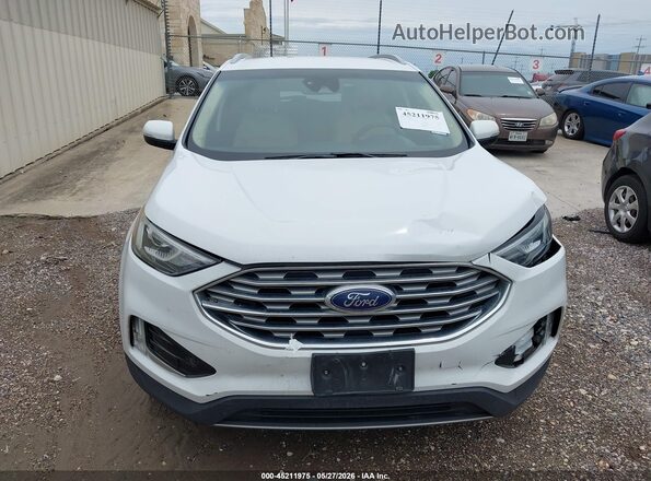 2FMPK3J94LBA74155 2020 FORD EDGE White ხელსაწყოთა პანელის ხედი