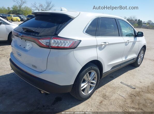 2FMPK3J95JBB86508 2018 FORD EDGE White Հետևի աջ
