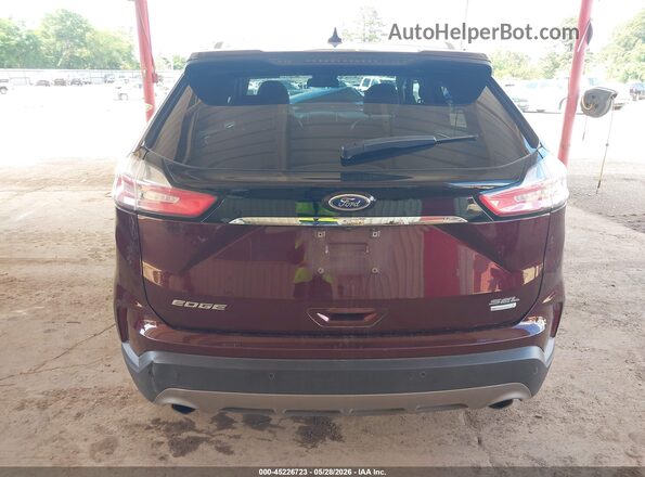 2FMPK3J95KBB36533 2019 FORD EDGE Burgundy 