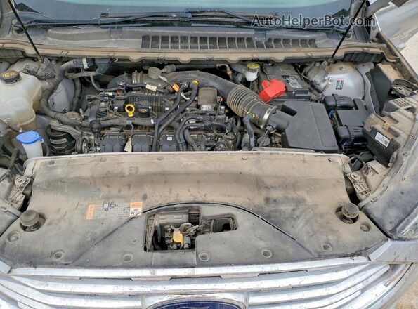 2FMPK3J95LBB59599 2020 FORD EDGE Silver Rear interior view
