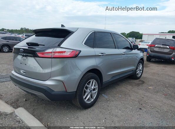 2FMPK3J95MBA03015 2021 FORD EDGE Silver Задня права чверть