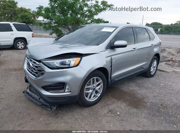 2FMPK3J95MBA03015 2021 FORD EDGE Silver Передня ліва чверть