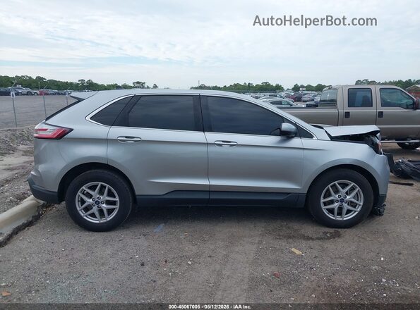 2FMPK3J95MBA03015 2021 FORD EDGE Silver Вид задньої частини салону