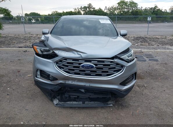 2FMPK3J95MBA03015 2021 FORD EDGE Silver Вид щитка приладів