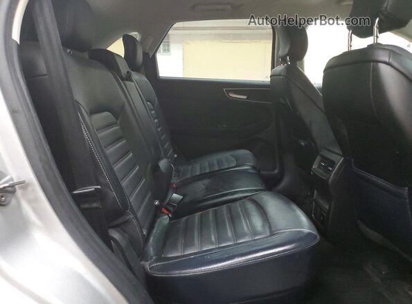 2FMPK3J96JBC00013 2018 FORD EDGE Silver უკანა სალონის ხედი