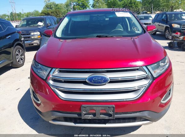 2FMPK3J96JBC26949 2018 FORD EDGE Red 
