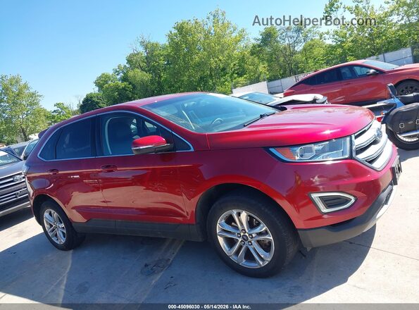 2FMPK3J96JBC26949 2018 FORD EDGE Red 