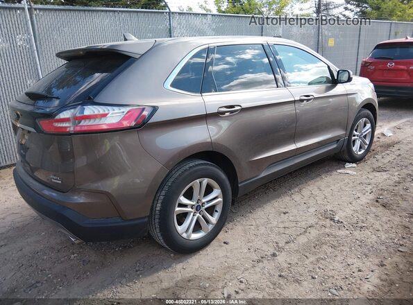 2FMPK3J96KBC08632 2019 FORD EDGE Gray Trasero derecho
