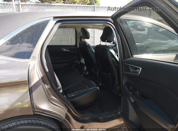 2FMPK3J96KBC08632 2019 FORD EDGE Gray Vista de la etiqueta del VIN