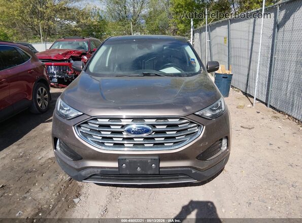 2FMPK3J96KBC08632 2019 FORD EDGE Gray Vista del cuadro de instrumentos