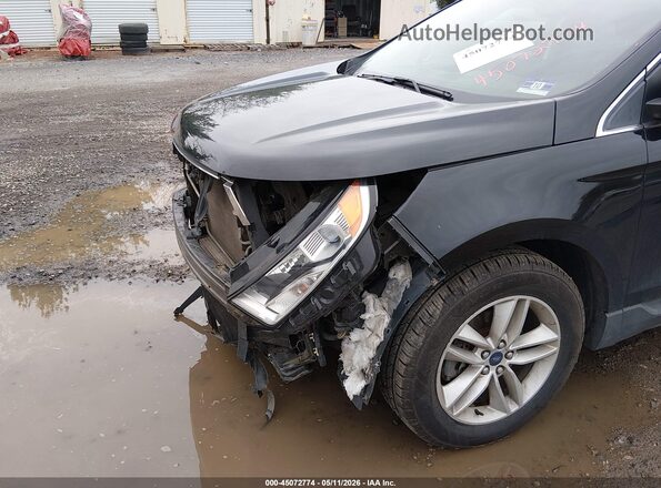 2FMPK3J97HBB62365 2017 FORD EDGE Black Դիմացի տեսք