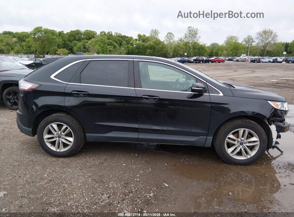 2FMPK3J97HBB62365 2017 FORD EDGE Black Սալոնի հետևի տեսք