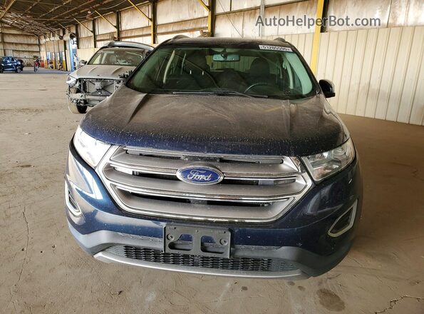 2FMPK3J97HBC43608 2017 FORD EDGE Синий Вид спереди