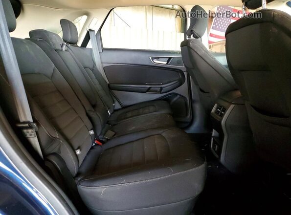 2FMPK3J97HBC43608 2017 FORD EDGE Синий Вид задних сидений