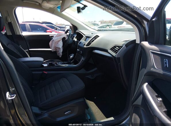 2FMPK3J97JBB61478 2018 FORD EDGE Gray Вид салону спереду