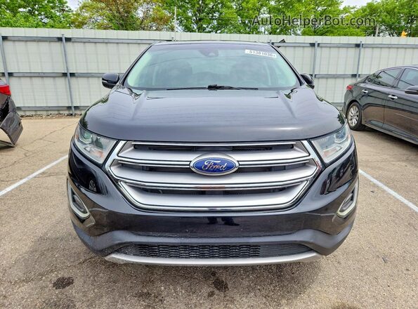 2FMPK3J97JBB68303 2018 FORD EDGE Черный Вид спереди