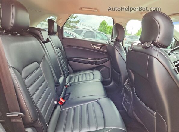 2FMPK3J97JBB68303 2018 FORD EDGE Черный Вид задней части салона