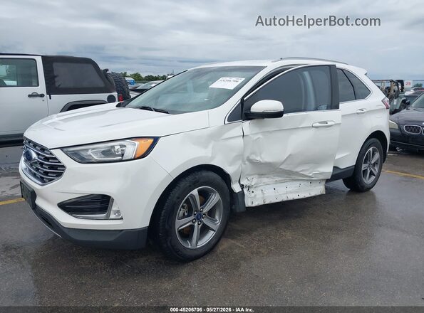 2FMPK3J97LBA91208 2020 FORD EDGE White წინა მარცხენა ხედი სამი მეოთხედიდან