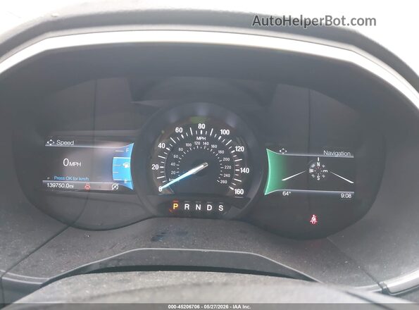 2FMPK3J97LBA91208 2020 FORD EDGE White უკანა სავარძლების ხედი