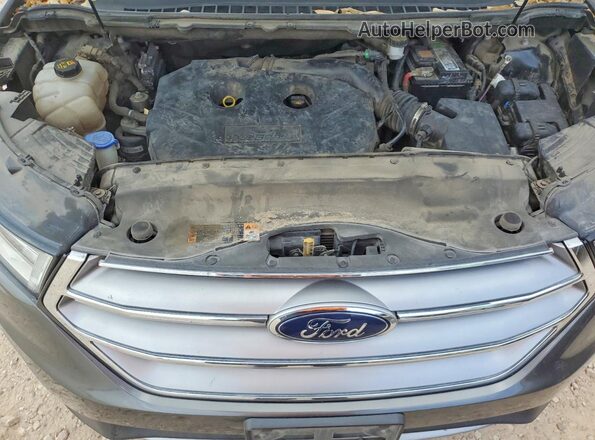 2FMPK3J98JBC55451 2018 FORD EDGE Gray Вид задньої частини салону