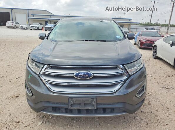 2FMPK3J98JBC55451 2018 FORD EDGE Gray Вид спереду