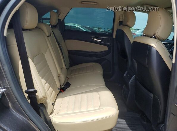 2FMPK3J98JBC55451 2018 FORD EDGE Gray Вид задніх сидінь