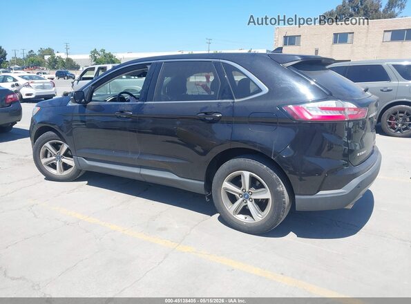 2FMPK3J98KBB13523 2019 FORD EDGE Черный Задняя левая четверть
