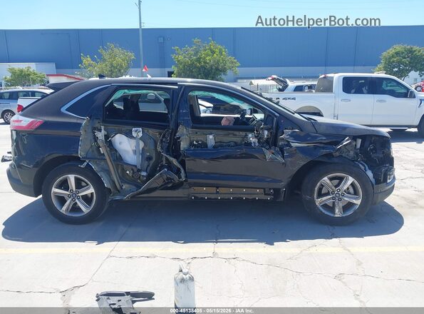 2FMPK3J98KBB13523 2019 FORD EDGE Черный Панорамный вид салона 360°